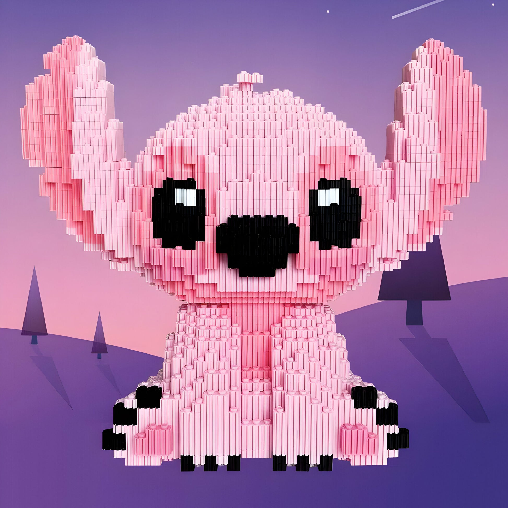 Bloc de Construction 3D Stitch et Angel