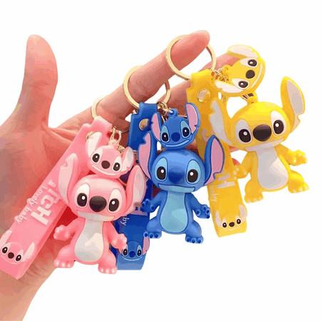 Porte Clé en Silicone Stitch