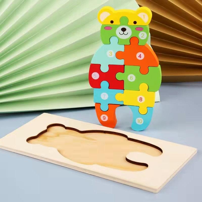 Puzzle Montessori - Le Royaume du Bébé