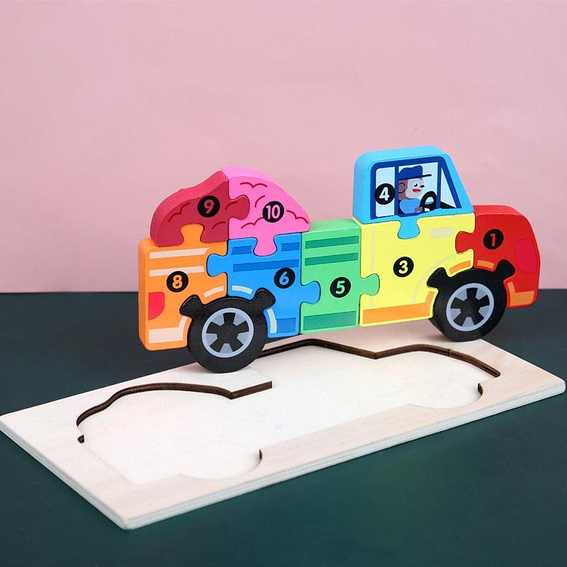 Puzzle Montessori - Le Royaume du Bébé