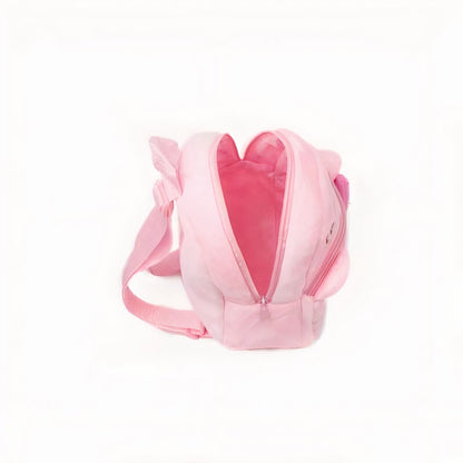 Sac à dos en peluche Hello Kitty rose