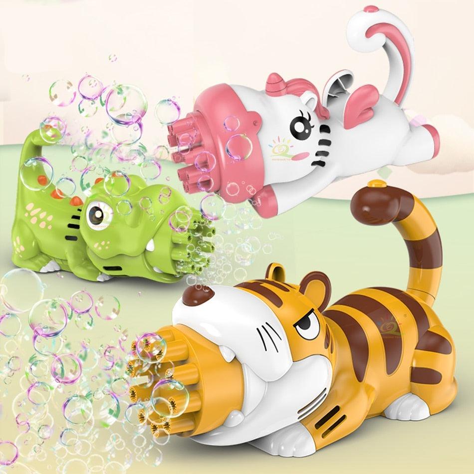 Pistolet à Bulles Animaux - Le Royaume du Bébé