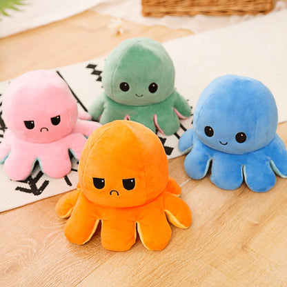 Peluche pieuvre réversible - Octopus réversible