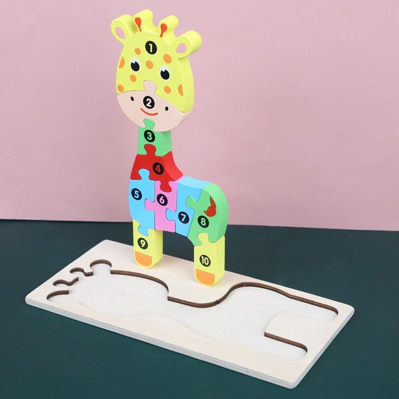 Puzzle Montessori - Le Royaume du Bébé