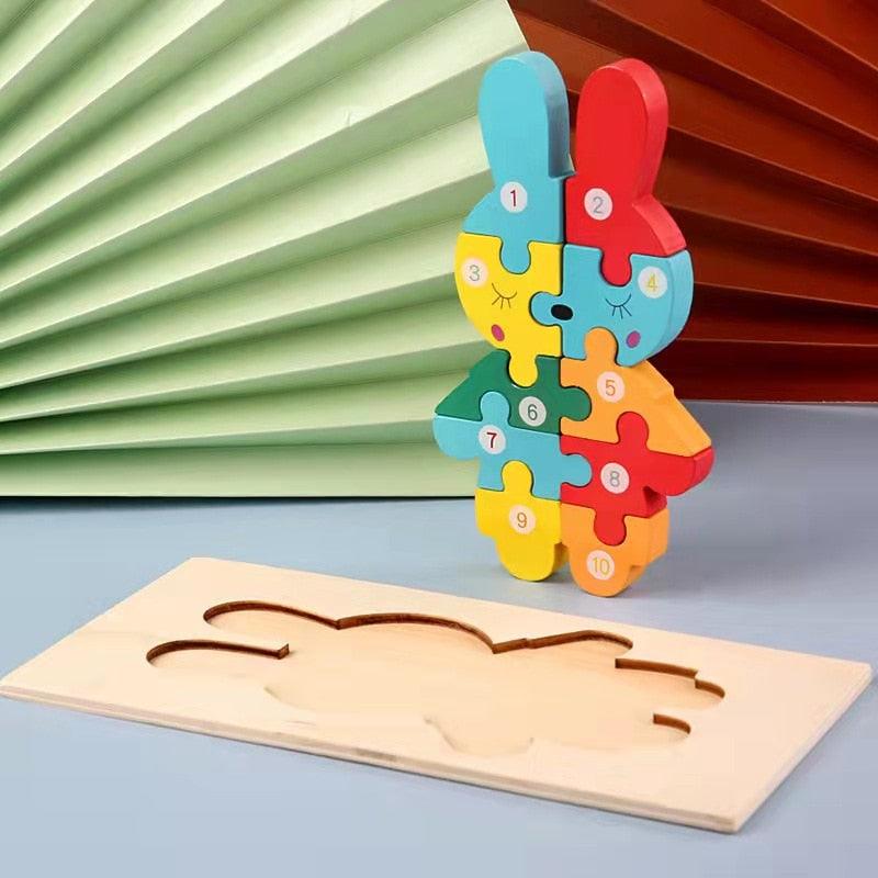 Puzzle Montessori - Le Royaume du Bébé