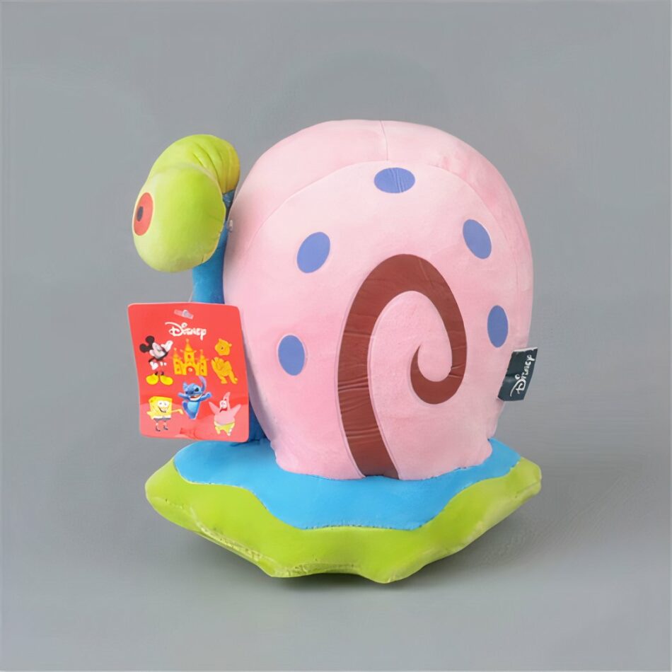 Peluche escargot Gary Bob l'éponge