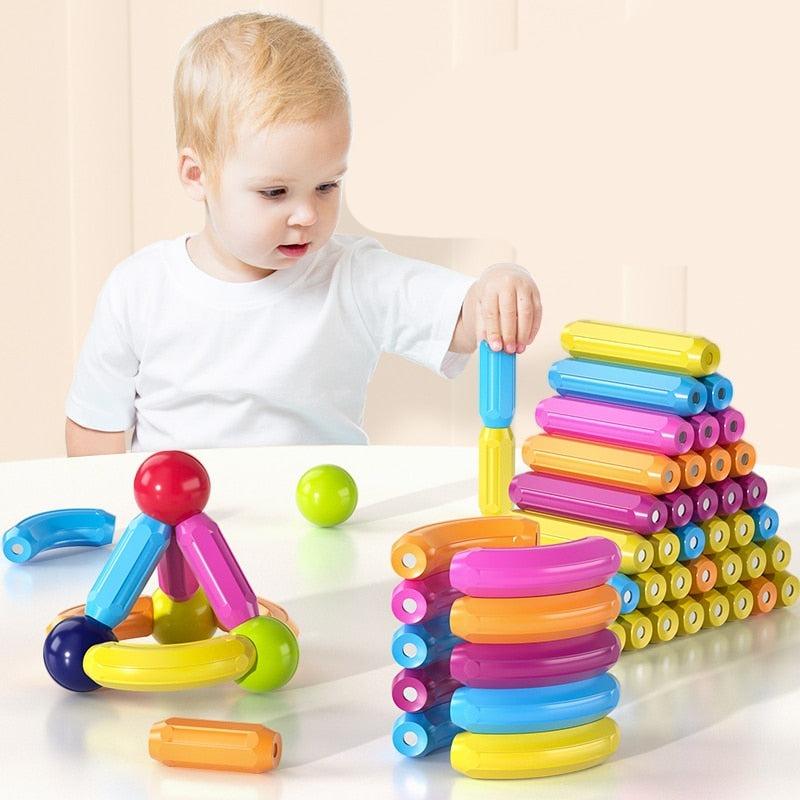 Bloc de Construction Magnétique - Le Royaume du Bébé