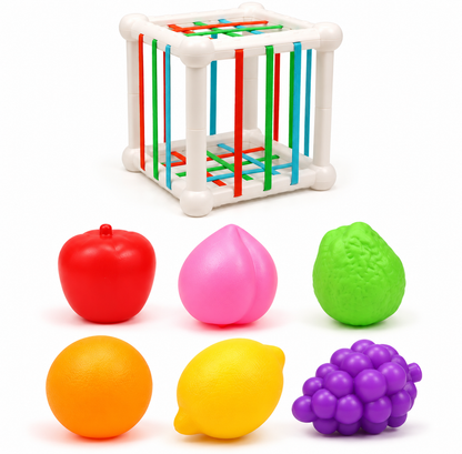 Cube à fruits Montessori
