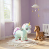 Peluche licorne bleue trop mignonne