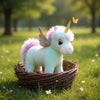 Peluche licorne bleue trop mignonne
