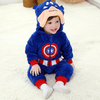 Grenouillère Bébé Captain America - Le Royaume du Bébé