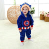 Grenouillère Bébé Captain America - Le Royaume du Bébé