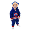 Grenouillère Bébé Captain America - Le Royaume du Bébé