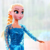 Figurine La Reine des Neiges Elsa en Robe Bleue