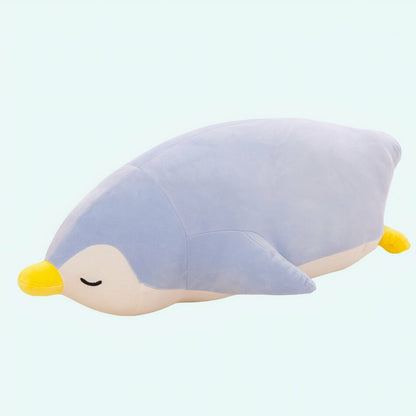 Peluche pingouin manchot bleu