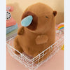 Peluche douce capybara enrhumé