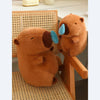 Peluche douce capybara enrhumé
