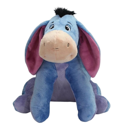 Grande peluche Bourriquet bleu