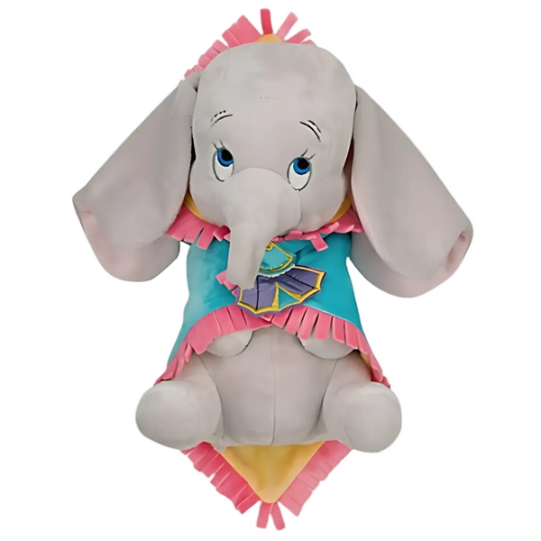 Peluche Dumbo dans sa couverture