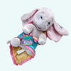 Peluche Dumbo dans sa couverture