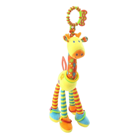 Peluche hochet girafe