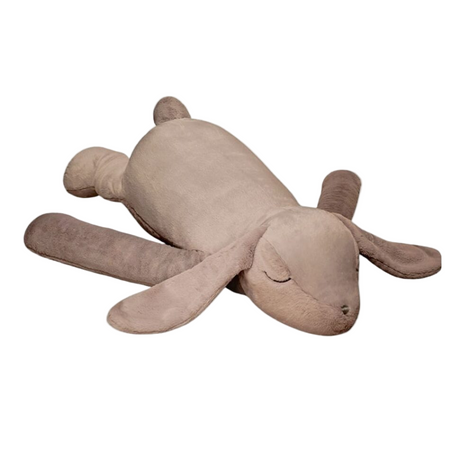 Peluche lapin gris géant