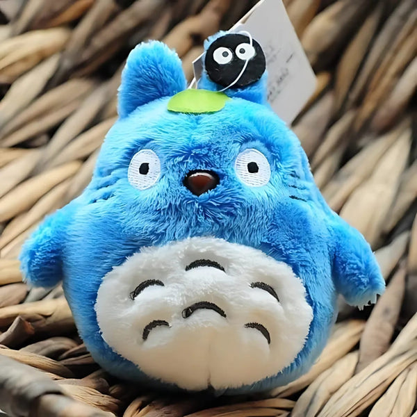 Peluche porte-clés Totoro bleu