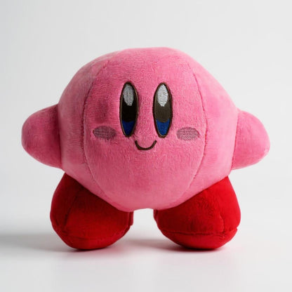 Peluche Kirby souriant rose ou bleue