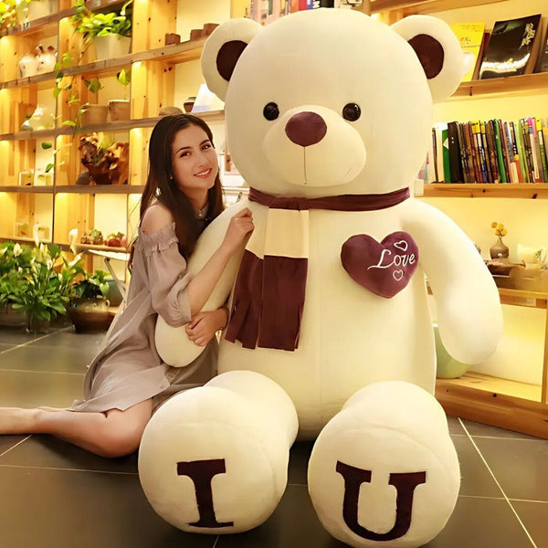 Ours en peluche géant amoureux