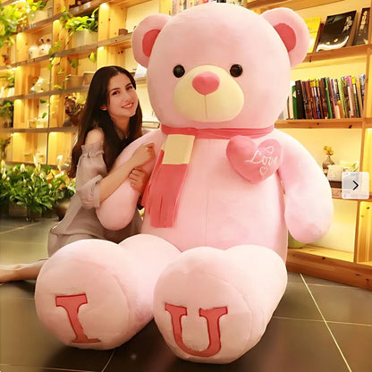 Ours en peluche géant amoureux