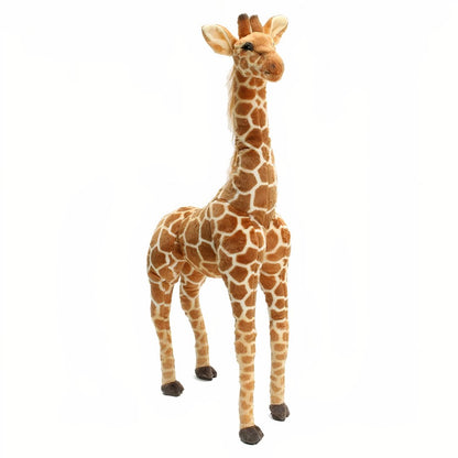 Pack animaux de la savane éléphant et girafe