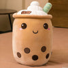Peluche Bubble tea doux en forme de coussin