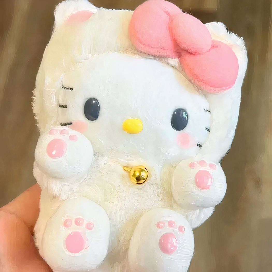 Peluche Hello Kitty avec un déguisement tout mignon