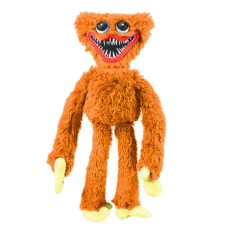 Peluche Huggy Wuggy qui fait peur orange et vert