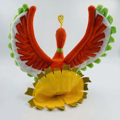 Peluche Pokémon Ho-Oh Vert
