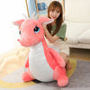 Peluche dragon mignon rose