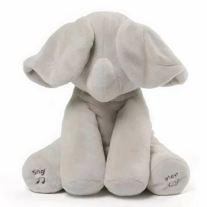 Peluche éléphant interactive pour bébé