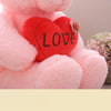 Peluche ourson rose Love