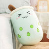 Peluche Bubble tea mignon et doux en forme de coussin