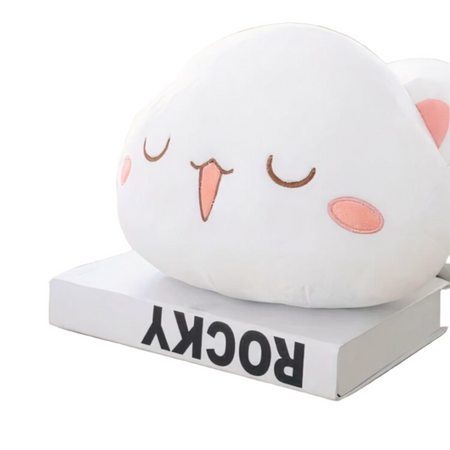 Peluche chat qui tire la langue