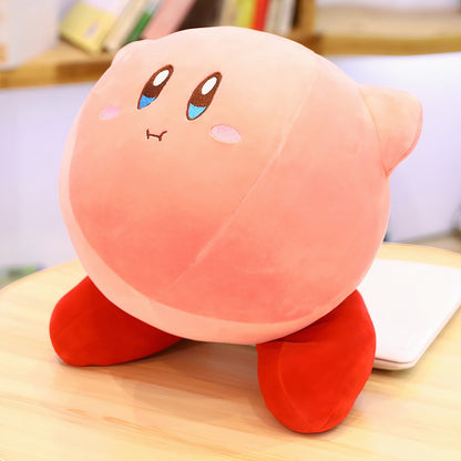 Mignonne peluche Kirby tête en l'air