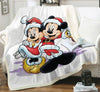 Plaid Motif Mickey et Minnie