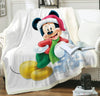 Plaid Mickey Joyeux Noël