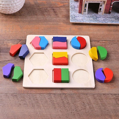 Puzzle Formes en Bois Bébé - Le Royaume du Bébé