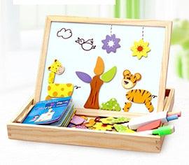 Boite de Dessin en Bois - Le Royaume du Bébé