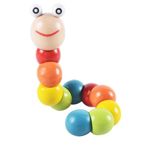 Chenille Bois Montessori - Le Royaume du Bébé