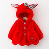 Manteau Peluche Bébé Fille - Le Royaume du Bébé