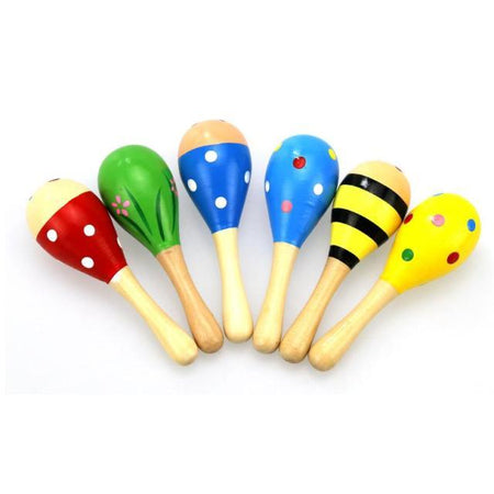 Maracas en Bois Bébé - Le Royaume du Bébé