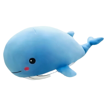 Peluche baleine bleue timide