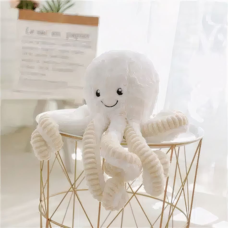 Peluche pieuvre super mignonne